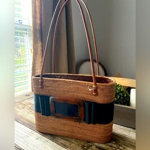 Bosom Buddy handcrafted basket purse